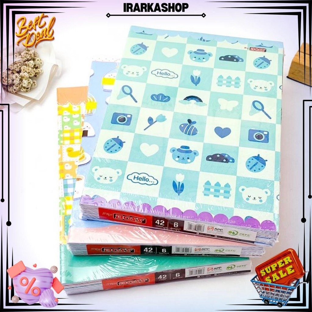 

1 Pak Buku Tulis Big Boss 42 Lembar D Sale