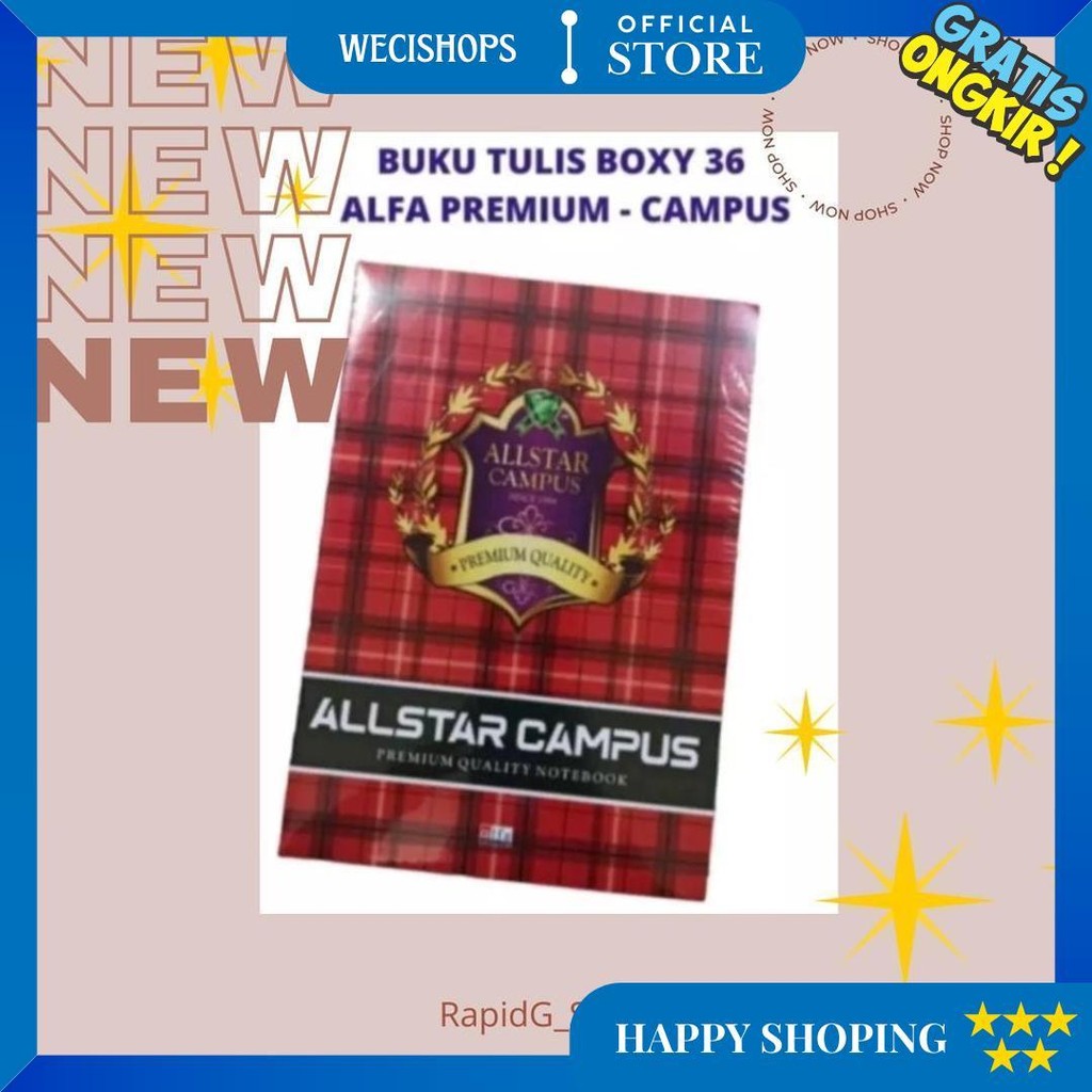 

Harga Grosir 1 Pack Buku Tulis Catatan Sekolah Besar Boxy Campus 36 Lembar Panjang 10 Buah D Best Seller