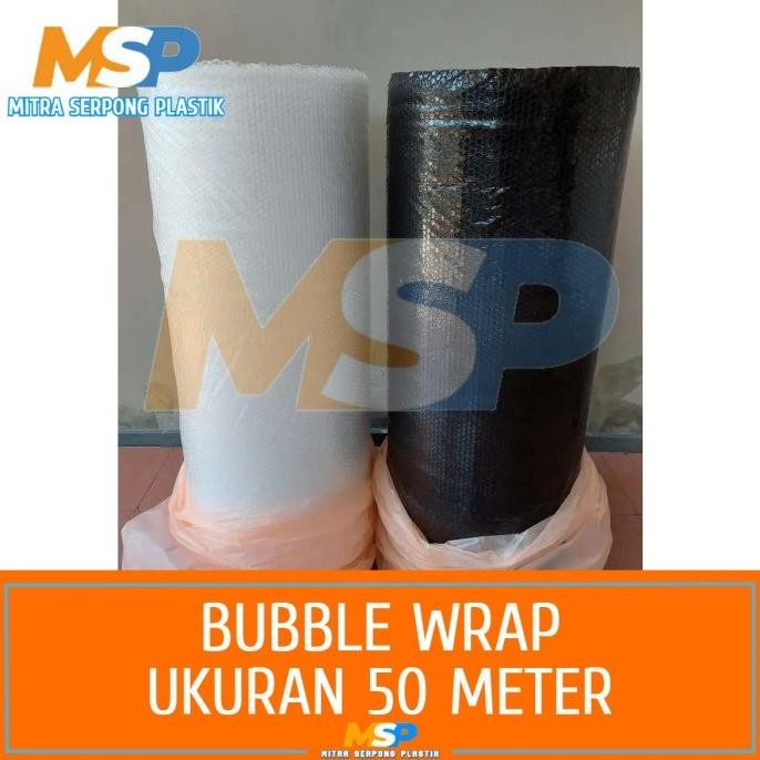

tersedia plastik bubble wrap merek mulia pack - uk 125 cm x 50 m
