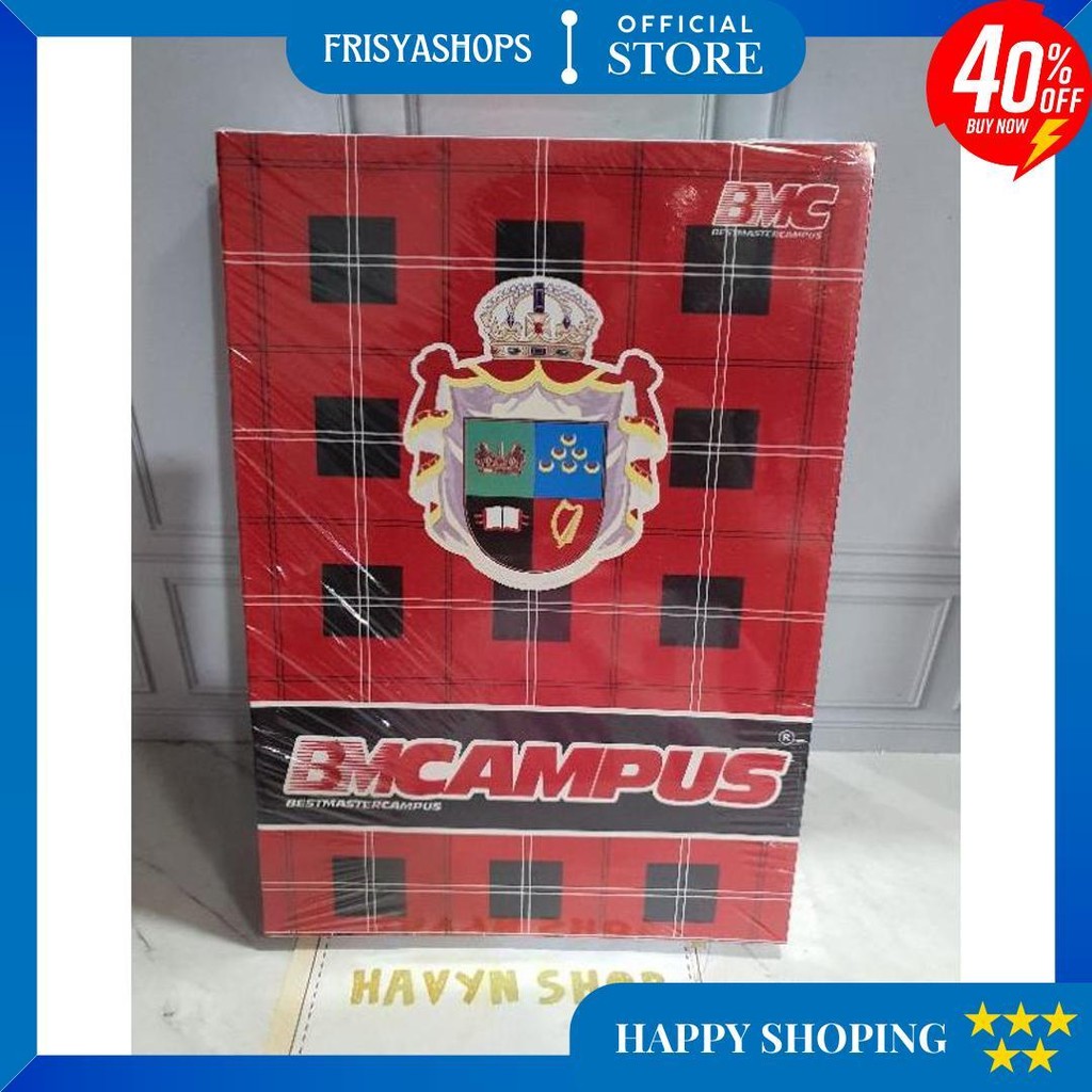 

(10Pc) Buku Tulis Kampus Merek Bmc Isi 36 Lembar Panjang Besar D Termurah