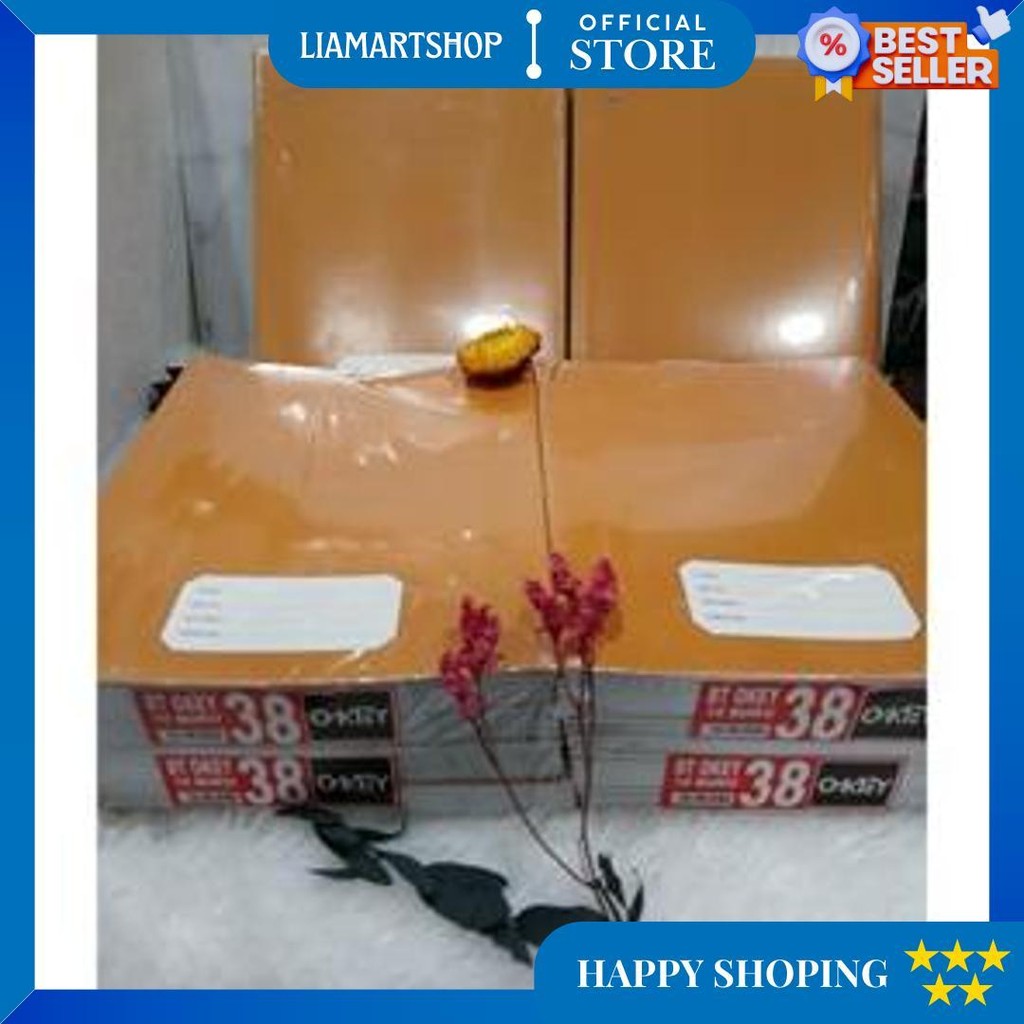 

(10Pack) Buku Tulis 38 Lembar Sampul Coklat Premium-Buku Tulis 38 Halaman D Promo 4.4