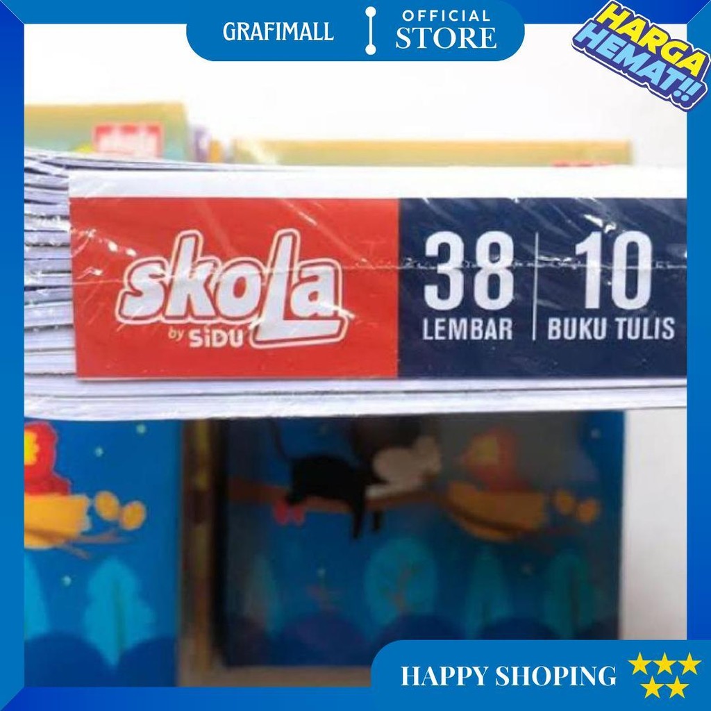 

Tbmo Buku Tulis Skola By Sinar Dunia 38 Lembar Sinar Dunia Per Pack Isi 10 Pcs D Termurah