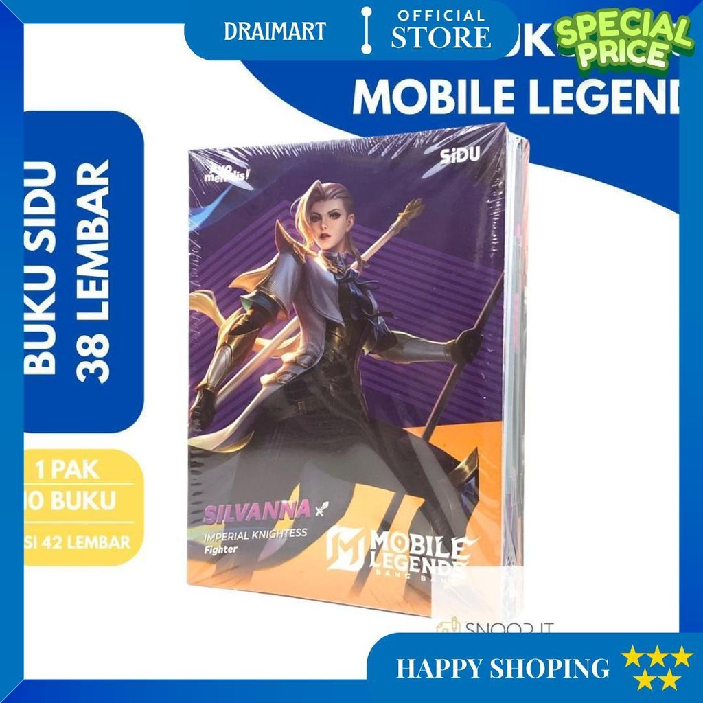 

Promo Murah Grosir Buku Tulis Sinar Dunia / Sidu & Kiky 38 Lembar - Perpack D Terlaris