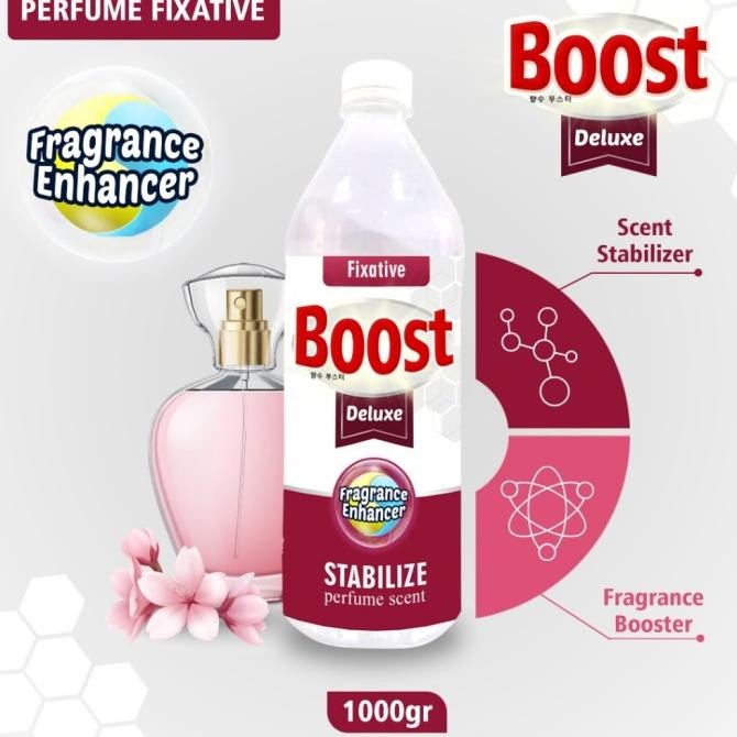 

tersedia fixative boost deluxe penguat parfum 500gr 1kg 250gr fixatif extra bubble wrap