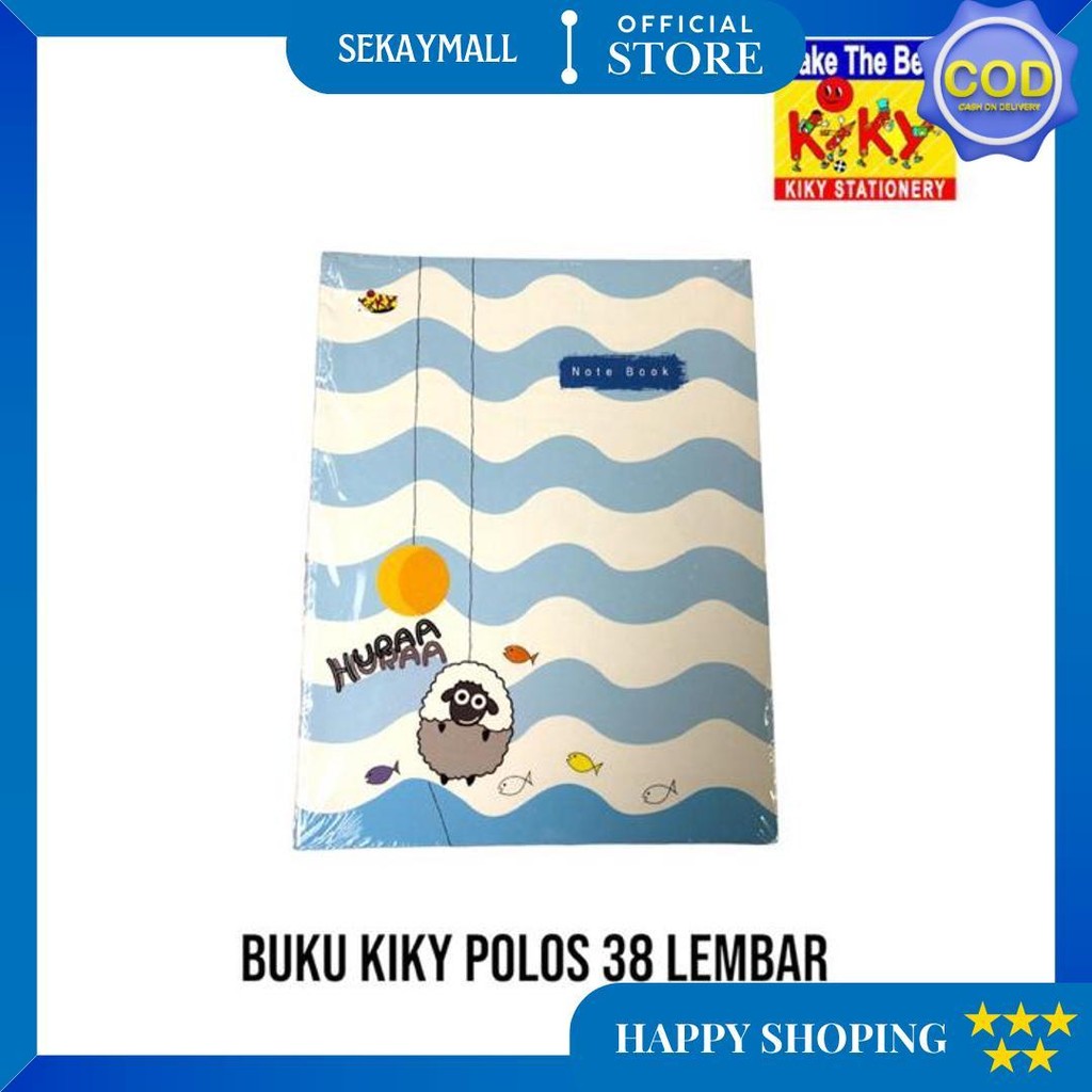 

Promo Buku Tulis 38 Lembar (Kiky,Okey,Sidu)-Shagb D Best Seller