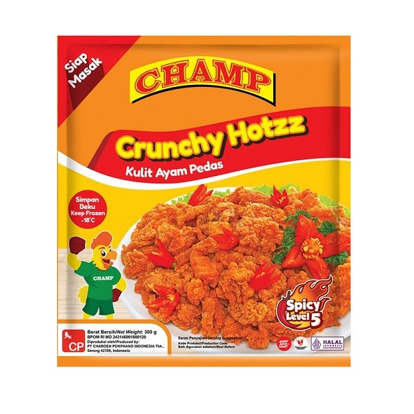 

CHAMP CRUNCHY HOTZZ 300 GR