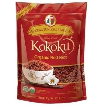 

tersedia kokoku organic red rice beras merah organik 2 kg