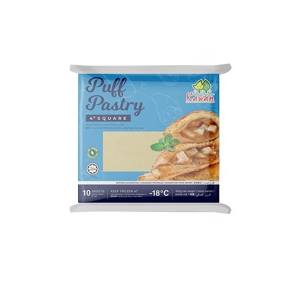 

KW PUFF PASTRY SQUARE 400 GR