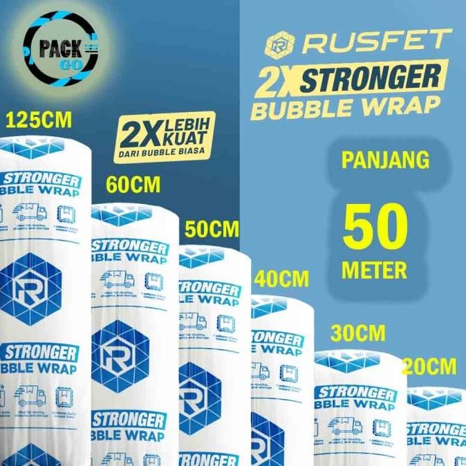 

tersedia bubble wrap plastik rusfet bening 20cm x 50m berwarna buble | bubblewrap putih tebal super roll