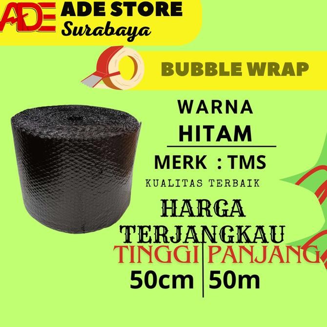 

tersedia bubble wrap hitam 50cm