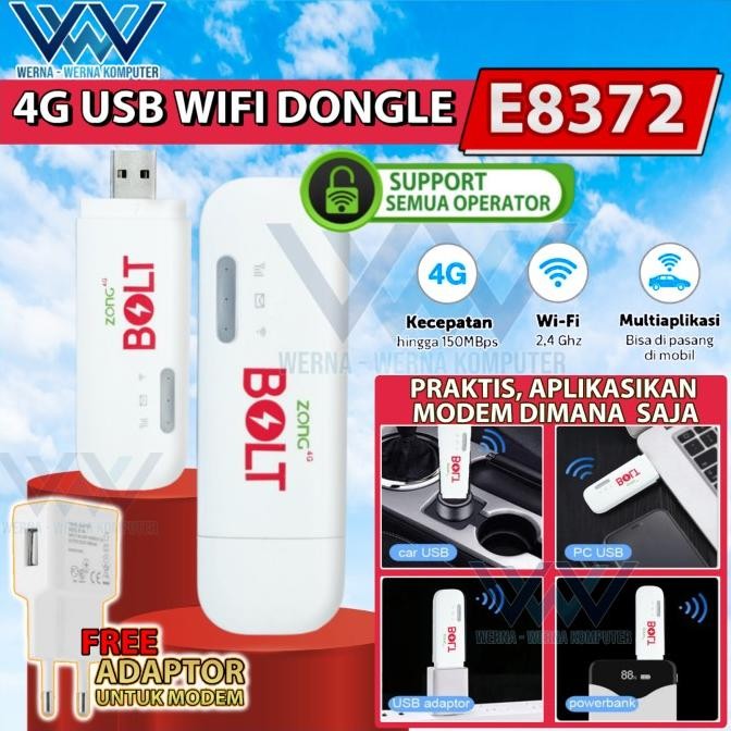 Modem Wifi USB E8372 Wingle 4G LTE Unlock All Operator