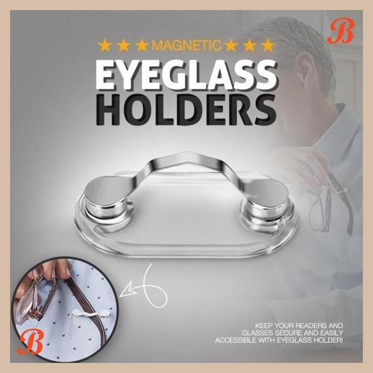 [CBM] KACAMATA TEMPEL MAGNET PORTABLE GANTUNGAN KACAMATA MAGNET