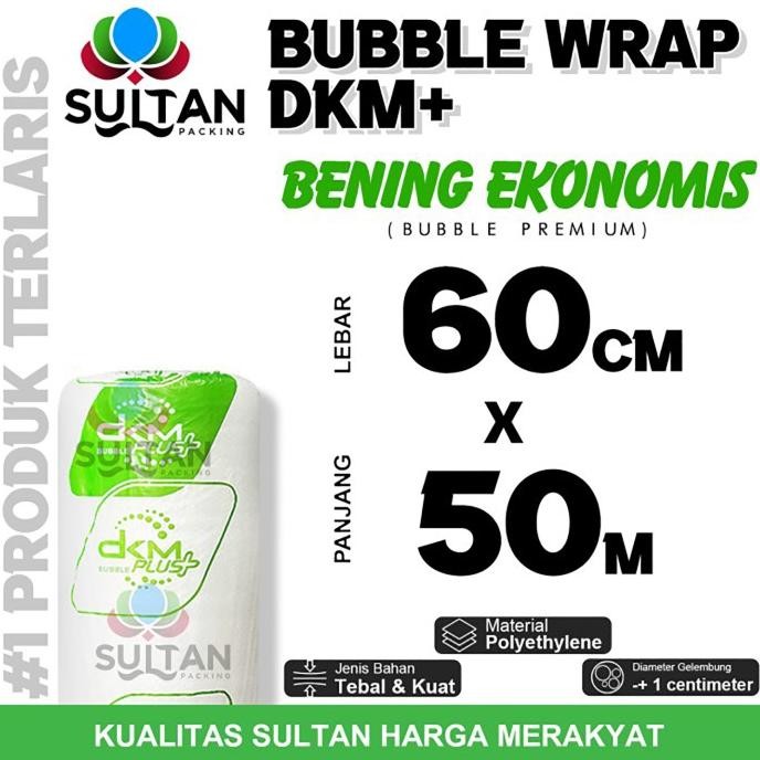 

tersedia bubble wrap 60cm x 50meter bening ekonomis bubblewrap termurah / roll
