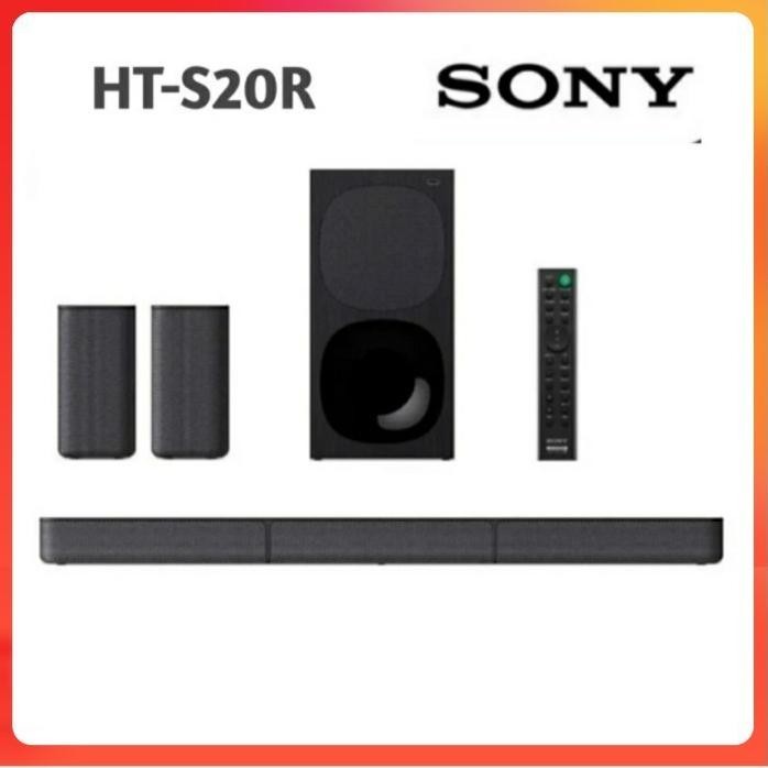 Terlaris Sony Ht-S20R Soundbar 5.1Ch 400W + Rear Speaker Sound Bar Hts20R Hts20
