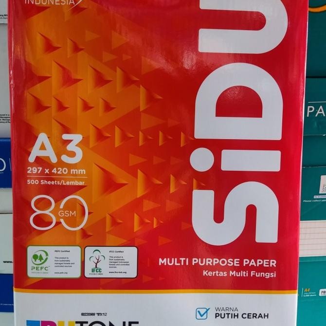 

Kertas A3 80 Gram SIDU murah