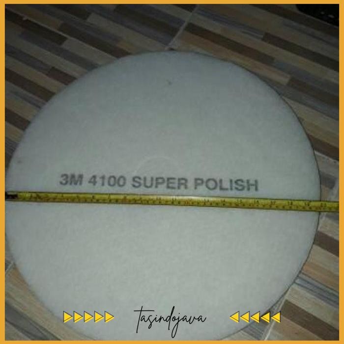 

BUFFING PAD WARNA PUTIH 3M 17" TERJAMIN BEST