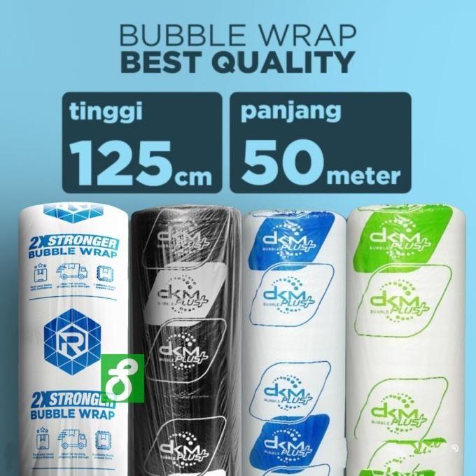 

tersedia bubble wrap roll bening tebal termurah buble putih hitam dkm 125x50