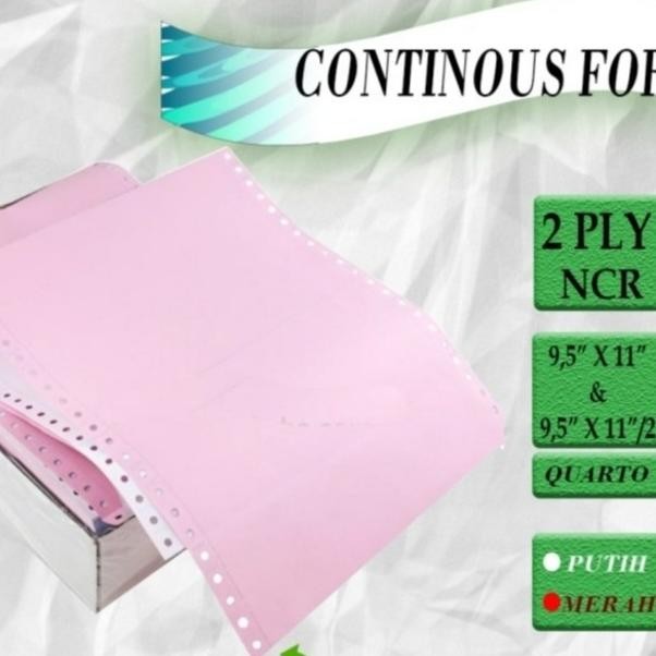 

continous form 2 ply murah