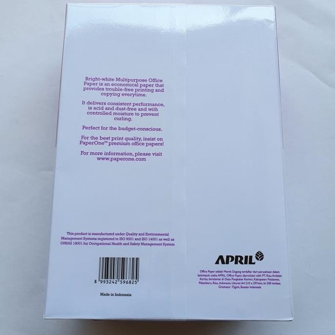 

BMO 75g A4 Kertas HVS Kertas Print murah