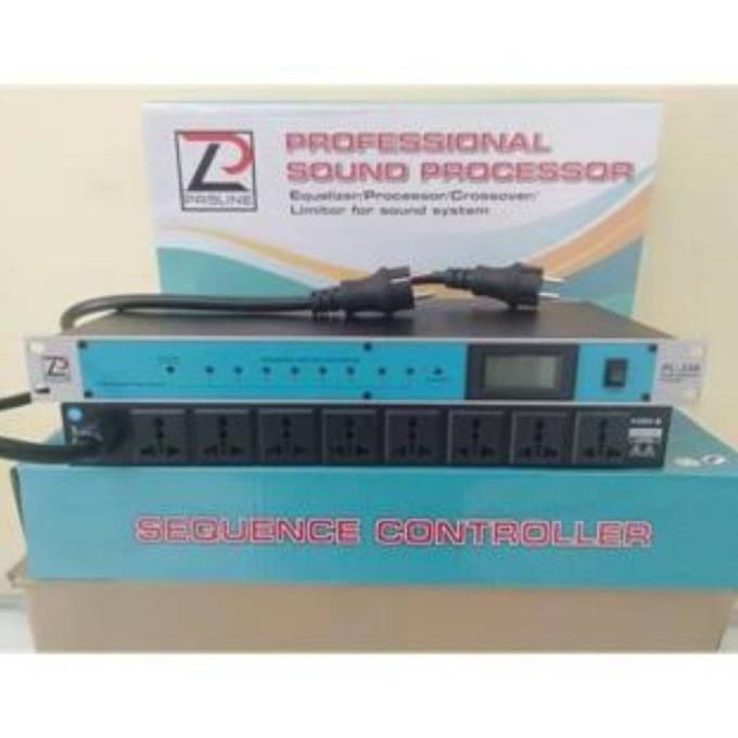 Terlaris Power Sequencer Pasline Pl-338 Pl 338 Pasline Pl338 Power 8 Channel