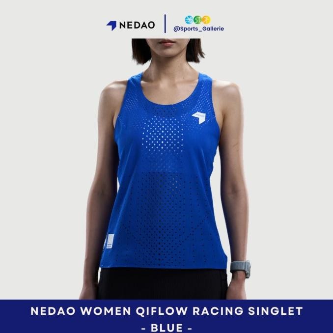 Sale Nedao Women Qiflow 25 Racing Singlet Blue