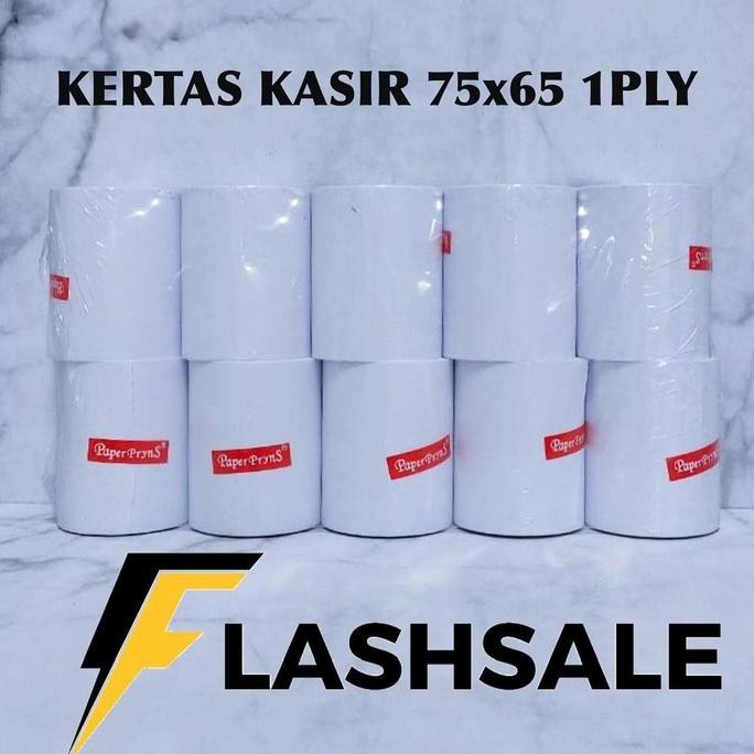 

kertas kasir 75x65 1 ply paper prins murah
