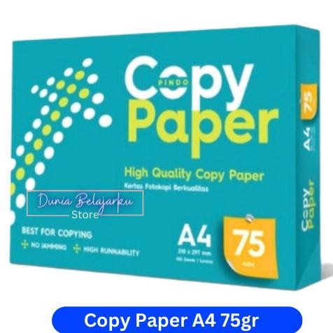 

Kertas HVS A4 70 gr Copy Paper / HVS A4 Murah / 1 RIM 500 Lembar murah
