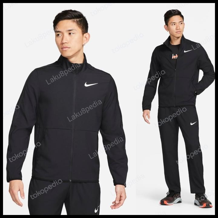 Original Nike Jaket Dri-Fit Woven Training Jacket Jas Baju Dm6620-011 Original Best Seller