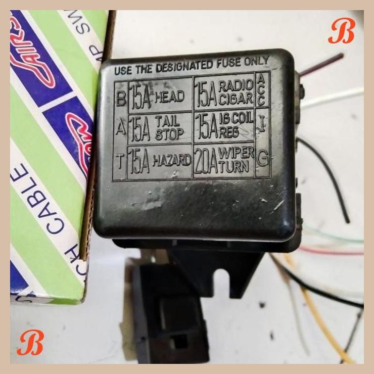 [KZM] FUSE BOX KOTAK RUMAH SEKRING CARRY 1.3 1.5 FUTURA T120SS 36710-77511