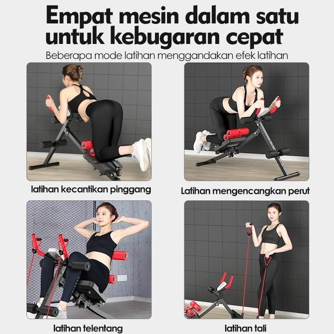 Alat Olahraga Di Rumah/Home Gym/Alat Fitness Rumah//Peralatan Gym/Alat Olahraga Fitness Gym Abdomina
