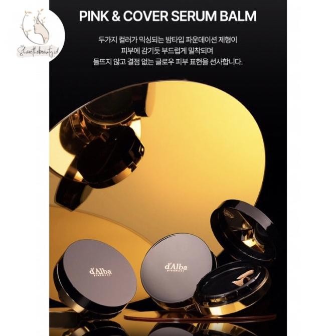 TERBARU - D'Alba Skin Fit Grinding Serum Cover Pact 20gr SPF50+ PA++++