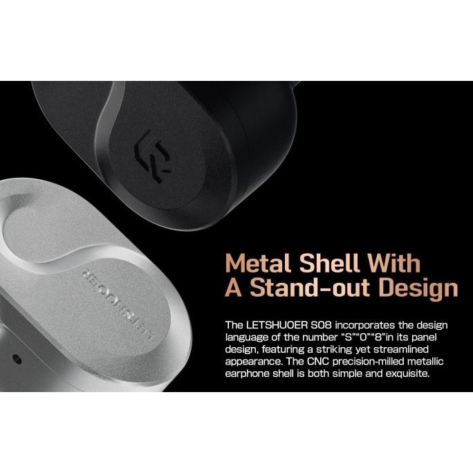Promo Letshuoer S08 / S 08 Planar Magnetic Driver Iem Earphone
