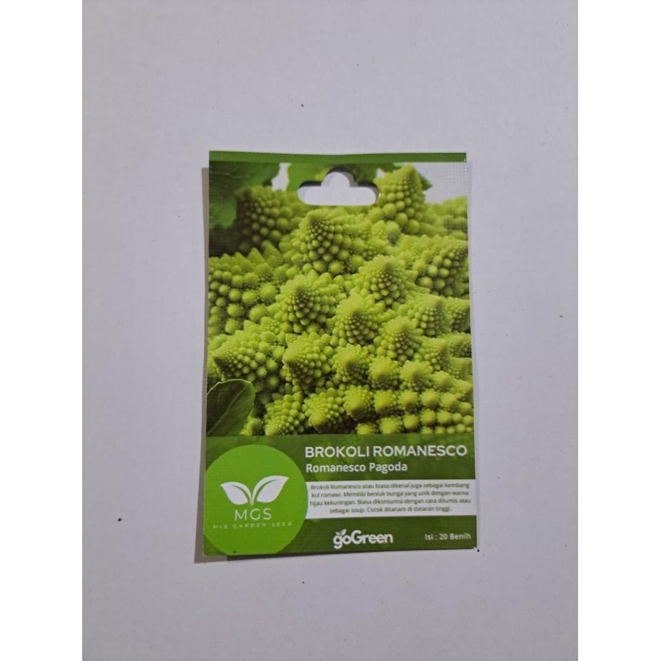

Mgs Benih Brokoli Romanesco Pagoda - Benih Go Green