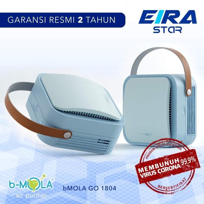 ready bMOLA NCCO1804 (bMOLA Go) Air Purifier - Portable (Blue)