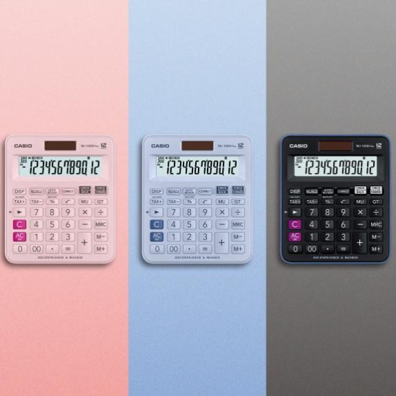 

Hot Sale Qw-45 Casio Mj-120D Plus Colorfull 12 Digit - Check & Correct Calculator / Kalkulator Warna Desktop Viral