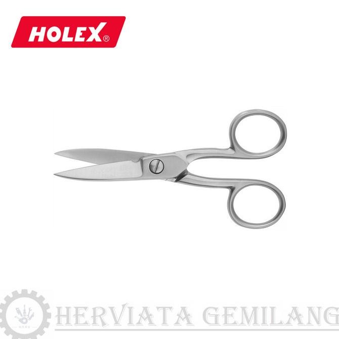 

HOLEX ELECTRICIANS SCISSORS WITH WIRE CUTTER 130 MM / GUNTING