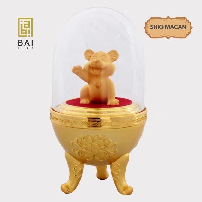 Produk Baru Patung Shio Harimau/Pajangan Lapis Emas/Hadiah/Dekorasirumah/Souvenir