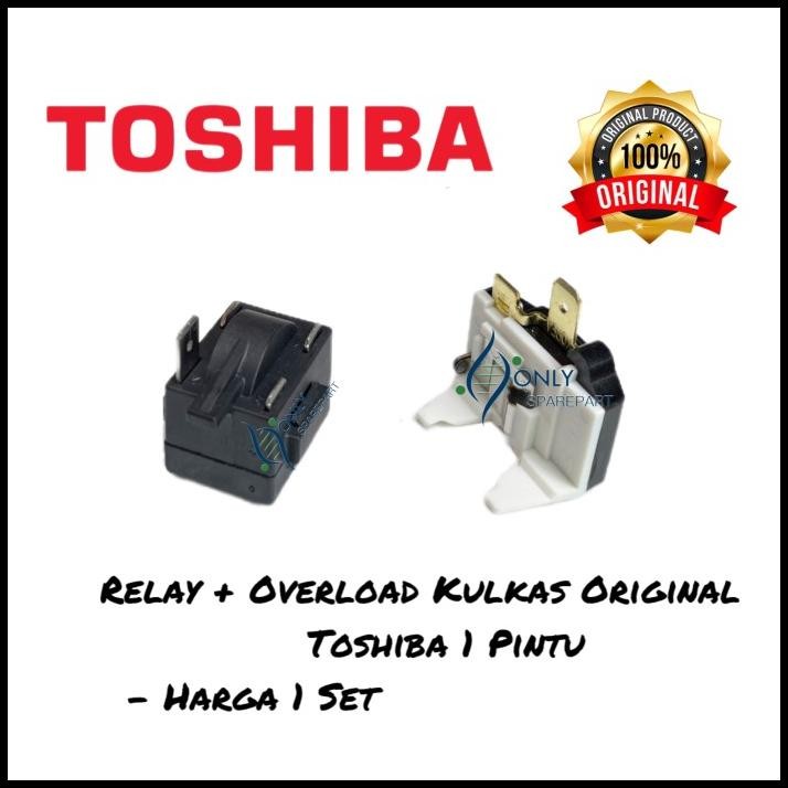 Relay Ptc Overload Kulkas Toshiba 1 Pintu Original Relay Toshiba