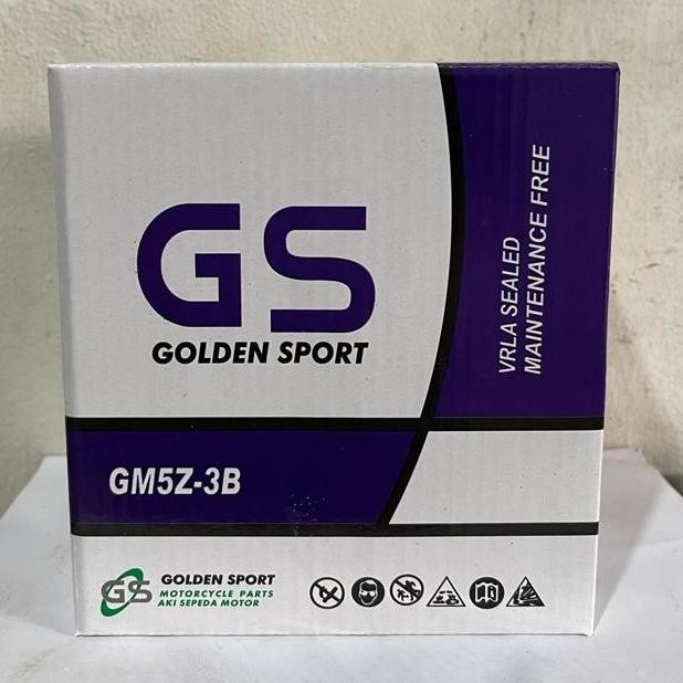 AKI MOTOR SUZUKI SMASH, SHOGUN 110, SMASH TITAN GM5Z-3B GS MF 12V/7AH