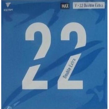 ORIGINAL VICTAS V22 DOUBLE EXTRA Karet Rubber Bet Ping Pong Tenis Meja