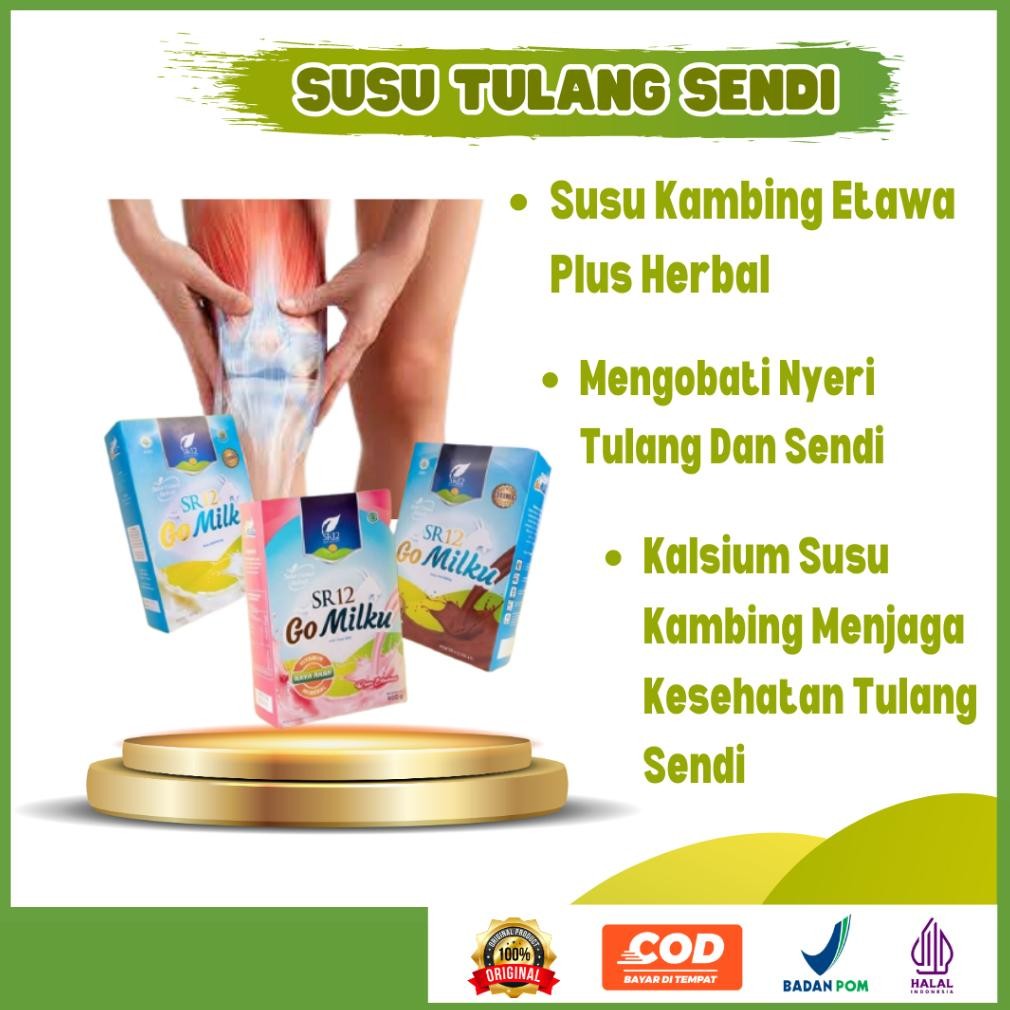 

Gomilku SR12 Original Susu Kambing Etawa Premium 600g Kesehatan Tulang Lambung & Penggemuk Badan