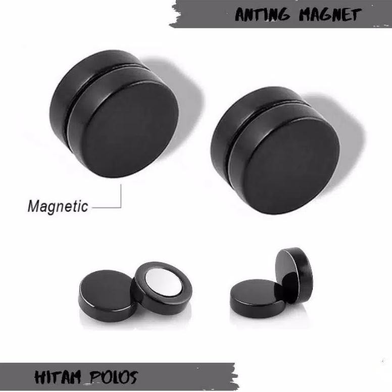 Fgs-3 [ 6 Pcs ] Anting Magnet Tanpa Tindik Pria Wanita Aksesoris Telinga Sale