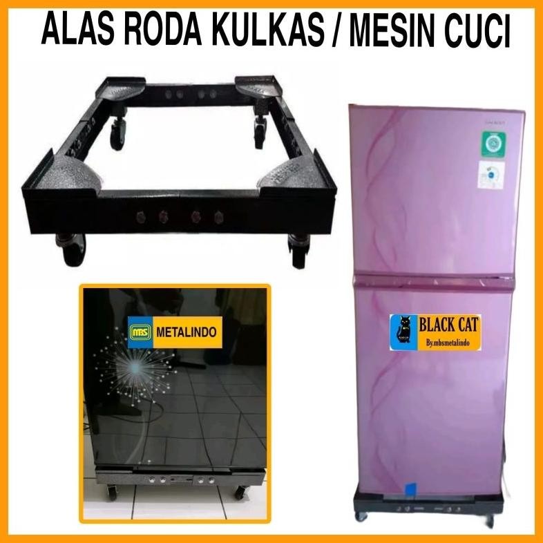 Roda kulkas alas roda kulkas roda tatakan mesin cuci alas mesin cuci alas roda serbaguna