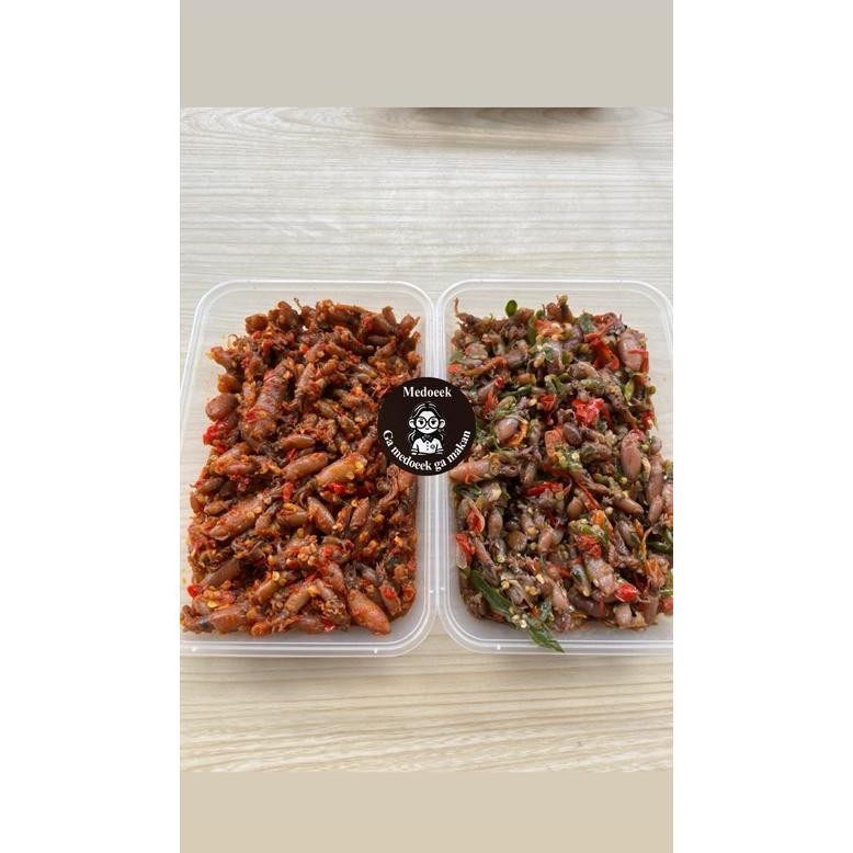 

READY STOK Medoeek BUNDLING Cumi Tauco & Balado Ala YEKPEIPEI Siap kirim