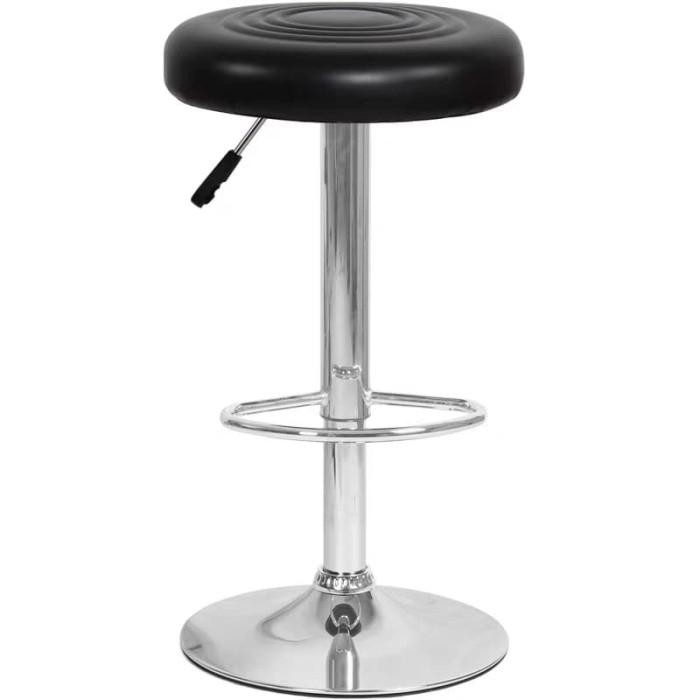 Kursi Bar Stool Bulat Dengan Hidrolik Tinggi Kaki Bulat Salon Lab Original Dan Terpercaya