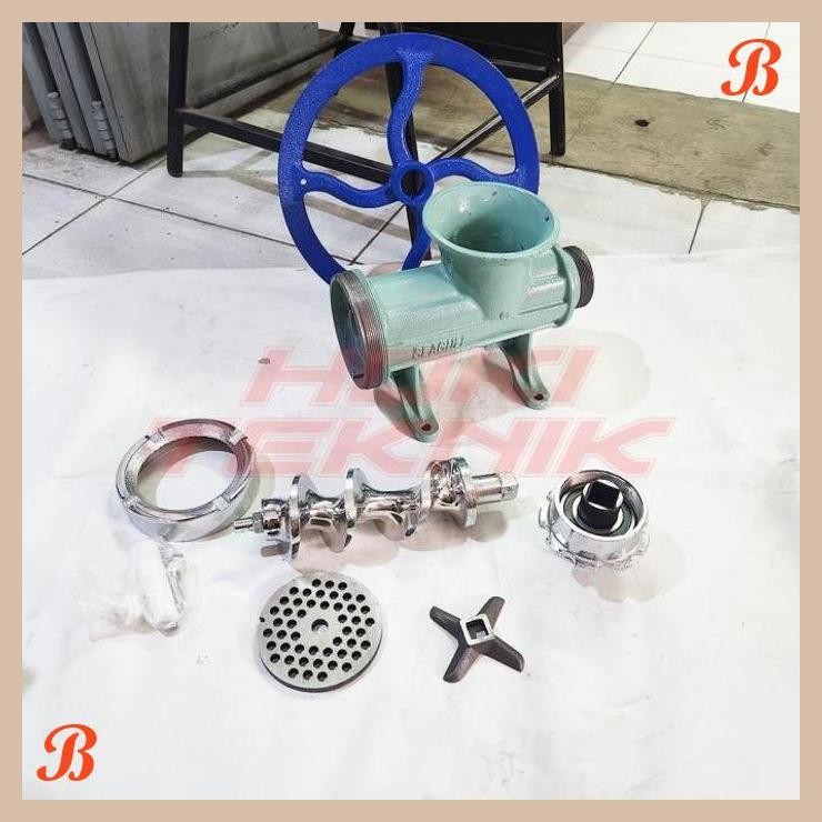 [HKT] MESIN GILING DAGING MANUAL NO 32 GILINGAN DAGING BUMBU KACANG 32