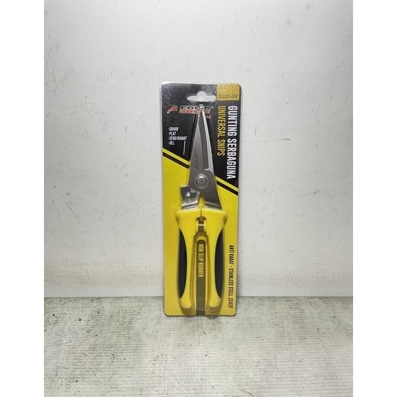 

Gha-65 Promo Meriah Gunting Serbaguna Solid / Gunting Serbaguna 8 Inch Solid / Gunting Dahan Seng Plat / Gunting Serbaguna Stainless Steel Solid / Gunting Multifungsi / Gunting Plat / Gunting Kawat / Gunting Rumput / Gunting Taman / Gunting Dahan Hemat