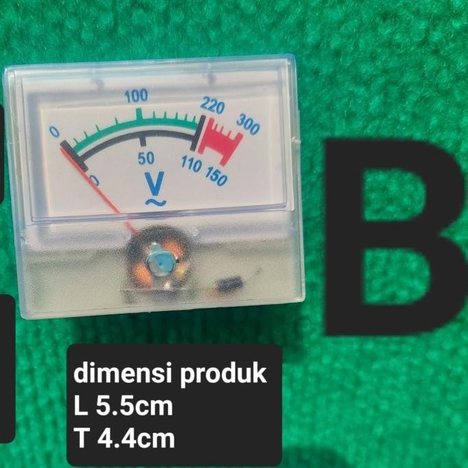 Murah voltmeter volt meter ac 220v 220volt 220 volt tojil4