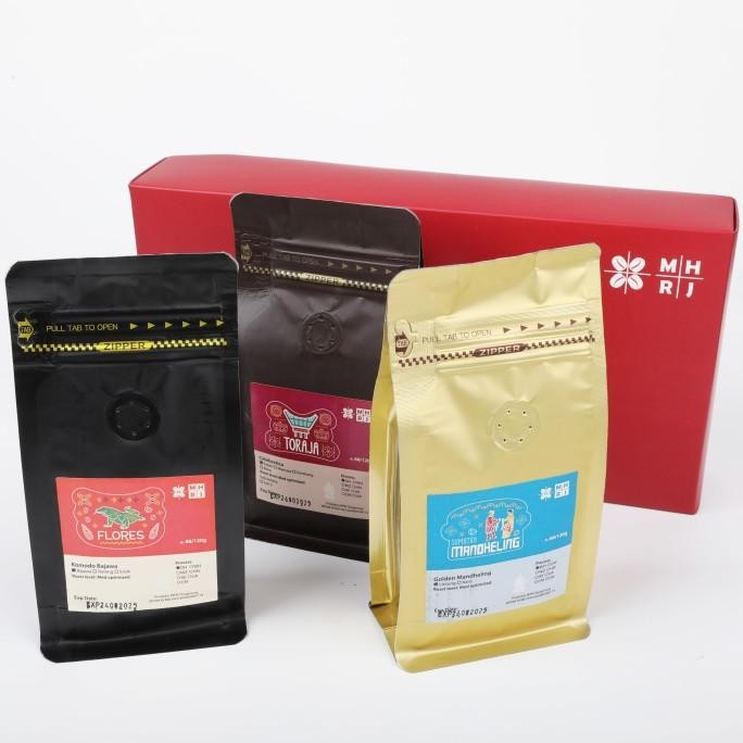 

Murah Indonesia Ring Of Flavor - Kopi Maharaja Single Origin Gift Set Kemasan Hadiah Arbika/ Robusta/ Blend Gayo, Mandheling, Flores, Toraja, Papua Dll