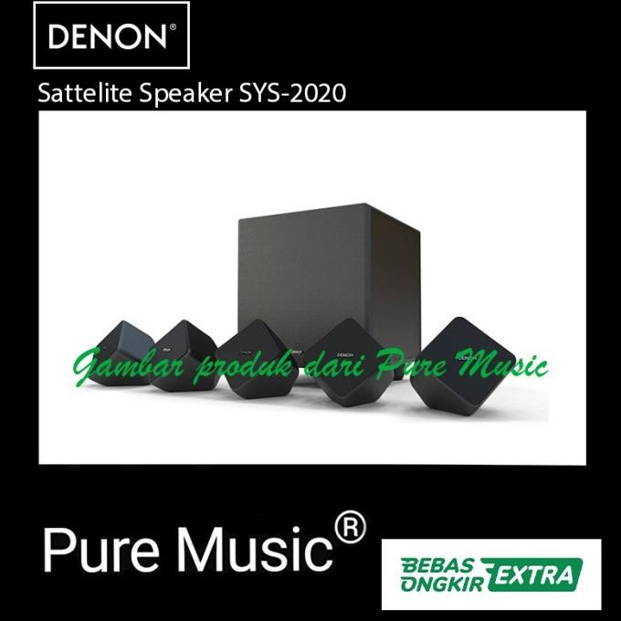 Terlaris Denon Sys2020 / Sys-2020 Sattelite Speaker Home Theatre Garansi